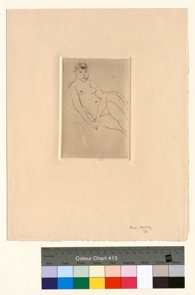 Nude Half Reclining by Henri Matisse