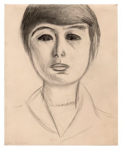Portrait of a Young Woman (Elsa Glaser) by Henri Matisse
