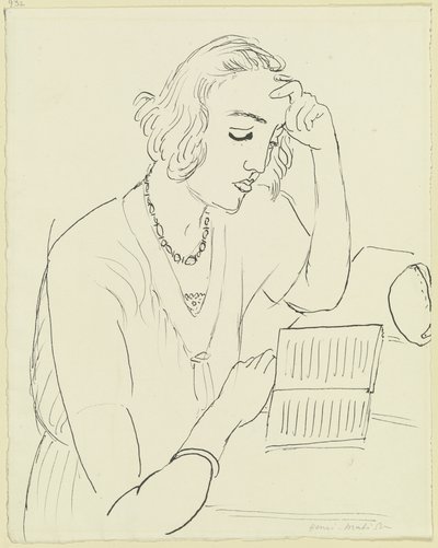 Reading Woman by Henri Matisse
