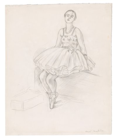 Seated Dancer by Henri Matisse