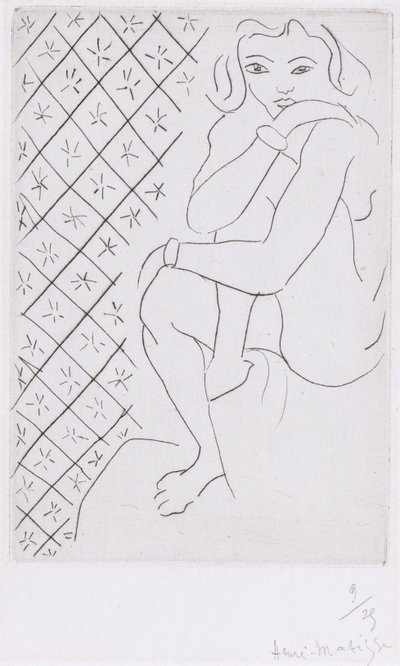 Seated Odalisque by Henri Matisse