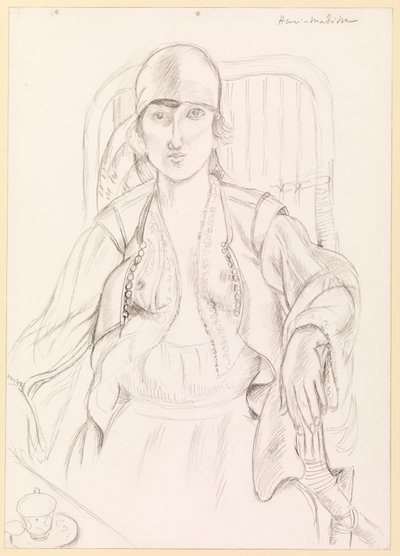 Seated Woman by Henri Matisse
