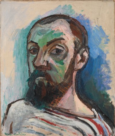 Self-portrait by Henri Matisse