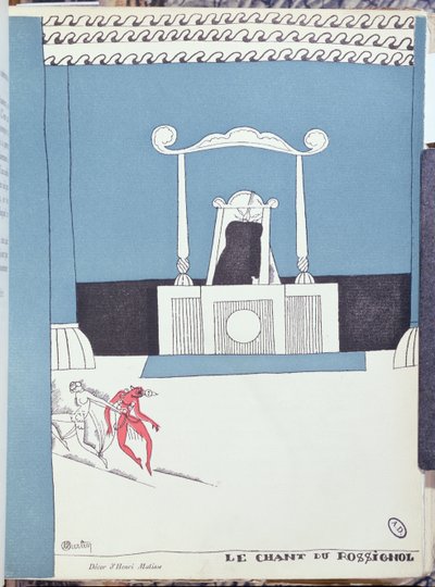 Set Design by Henri Matisse for the 