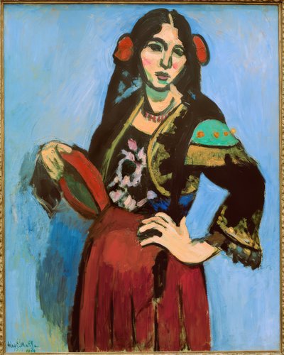 Spanish Woman with Tambourine by Henri Matisse