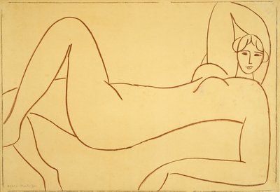 Study after the Pink Nude by Henri Matisse