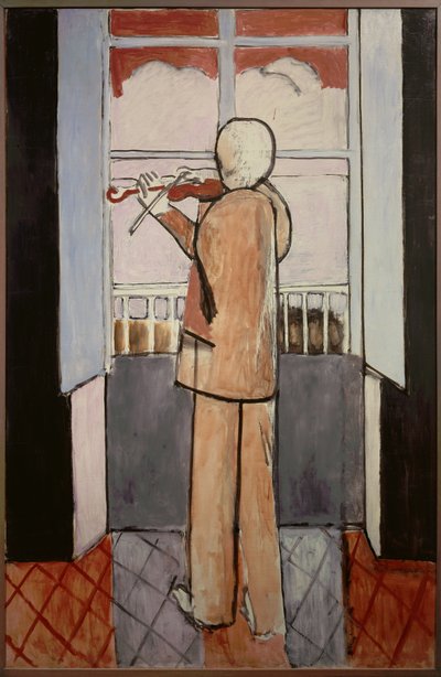 Violinist at Her Window 1916 by Henri Matisse