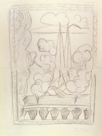 Window in Tahiti by Henri Matisse