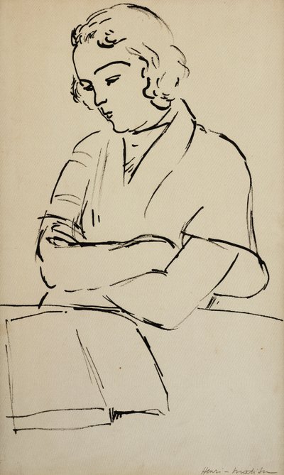 Woman Reading, c. 1922 by Henri Matisse