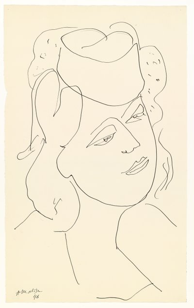 Woman with Hat by Henri Matisse