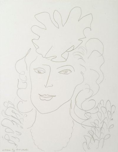 Woman with Hat by Henri Matisse