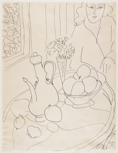Woman with Still Life by Henri Matisse