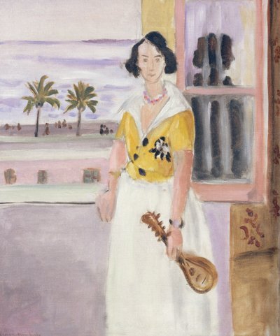 Woman with Mandolin by Henri Matisse