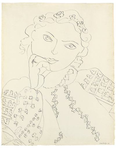 Young Girl by Henri Matisse