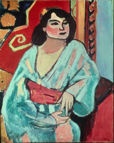 The Algerian Woman 1909 by Henri Matisse