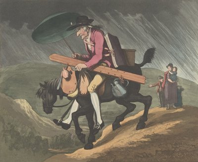An Artist Travelling in Wales by Henri Merke