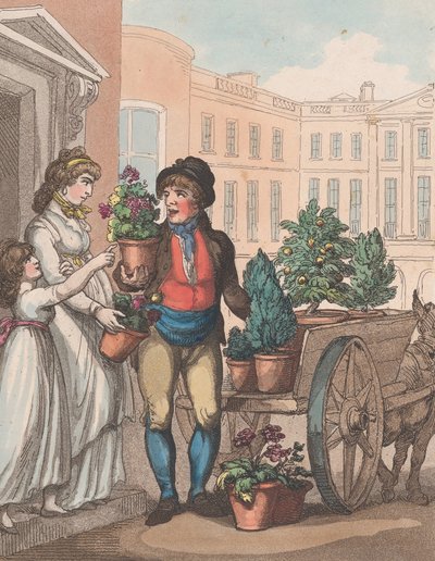 Cries of London, No. 6: All a growing, here