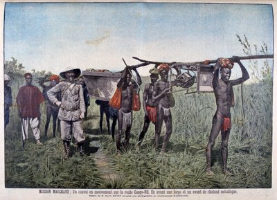A Convoy on the Marchand Mission in 1898 by Henri Meyer