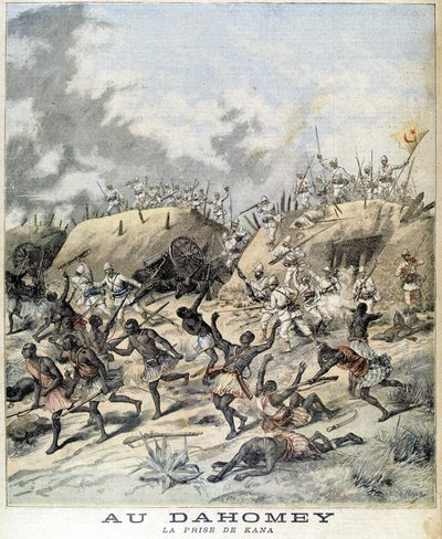 At Dahomey (now Benin), the capture of Kana - in 