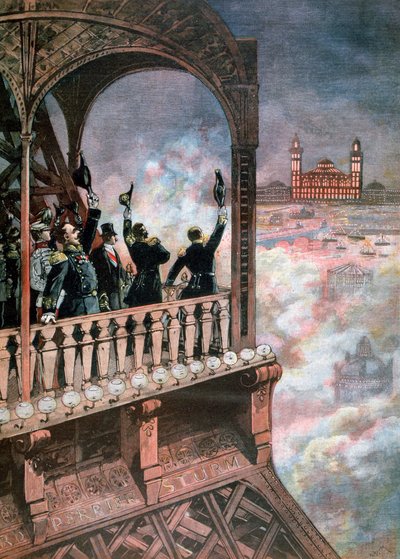 Celebrations in Paris in Honour of the Franco-Russian Dual Alliance by Henri Meyer