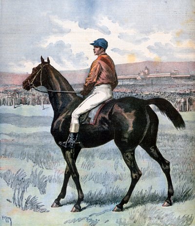 Clamart, winner of the Grand Prix de Paris, owned by Edmond Blanc by Henri Meyer
