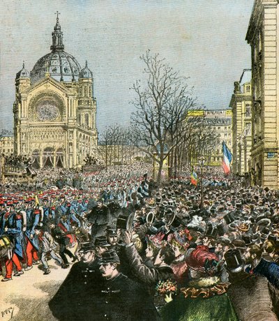 Departure from Paris for Madagascar by Henri Meyer
