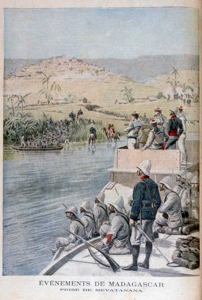 Events in Madagascar: The Capture of Mevatanana, 1895 by Henri Meyer
