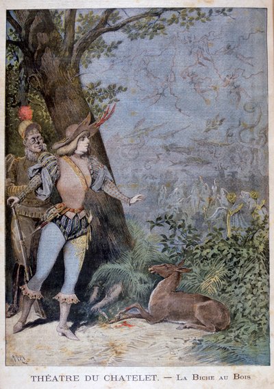 La Biche au Bois, Théâtre du Châtelet, Paris, 1896 by Henri Meyer