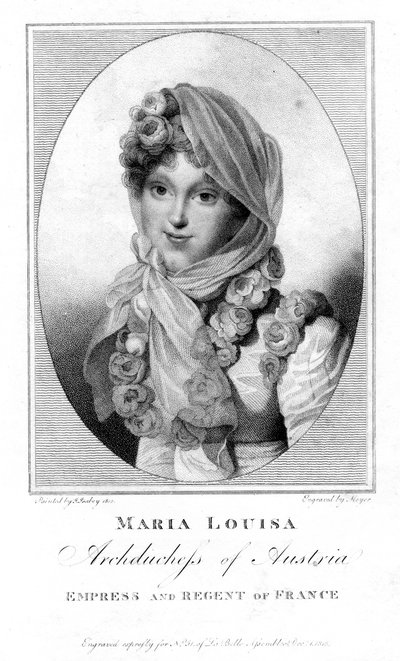 Maria Louisa, Archduchess of Austria by Henri Meyer