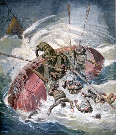 Rescue from a Shipwreck in a Storm off Les Sables-d