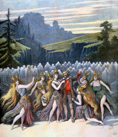 Rest In Peace, performance at the Théâtre de la Gaîté, 1894 by Henri Meyer