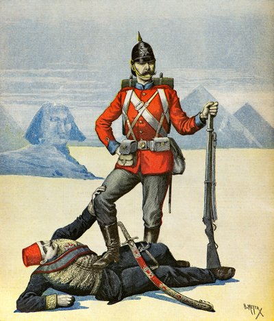 Satire on the English in Egypt by Henri Meyer