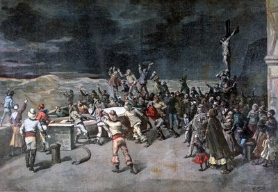 Scene Seven, The Rescue, from the Play Maitre D