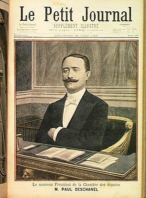 The New President of the Chamber of Deputies, Paul Deschanel from Le Petit Journal, 26th June 1898 by Henri Meyer