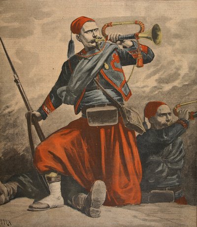 The bugles of Malakoff, illustration from 