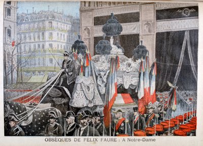 The Funeral of President Félix Faure, on 23rd February 1899 by Henri Meyer