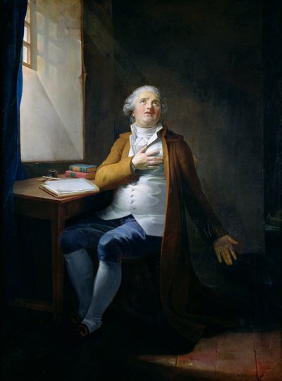 Louis XVI in the Temple, c.1795 by Henri Pierre Danloux