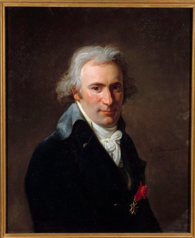 Portrait of Jean Baptiste Canthaney dit Clery, Valet de Chambre de Louis XVI by Henri Pierre Danloux