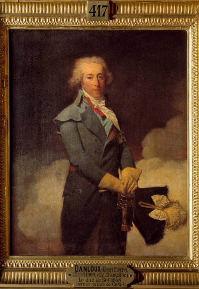 Portrait of Louis Henri Joseph de Bourbon by Henri Pierre Danloux