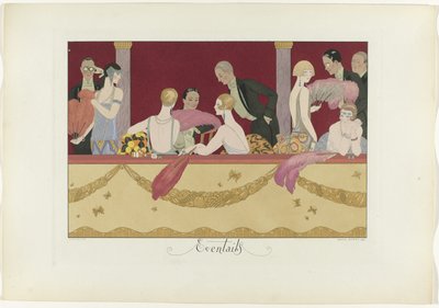Joy of Life: The Happiness of the Day or The Graces in Fashion by Henri Reidel