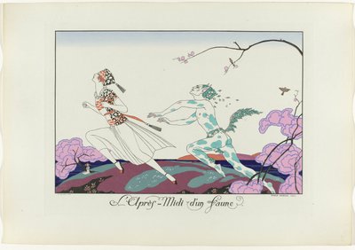The Happiness of the Day or The Graces in Fashion: The Afternoon of a Faun (The Happiness of the Day or The Graces in Fashion) by Henri Reidel