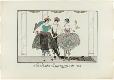 The Beautiful Savages of 1920 by Henri Reidel