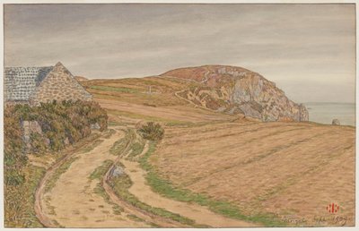 Path of Esquiffinec. Morgat by Henri Rivière