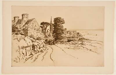 Village by the Sea by Henri Rivière