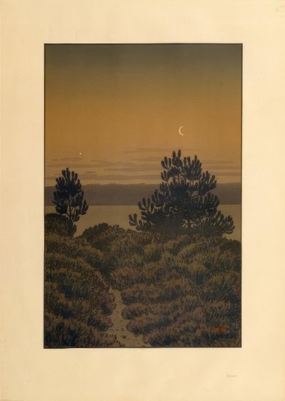 The First Star at Landiris by Henri Rivière