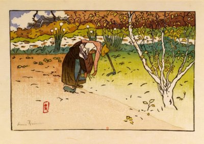 Vegetable Garden at Ville-Hue (Saint-Briac) by Henri Rivière