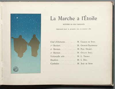 The Progress of the Stars: The March to the Star Mystery in Ten Tableaux by Henri Rivière