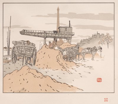 Thirty-Six Views of the Eiffel Tower: From the Quai de Grenelle by Henri Rivière
