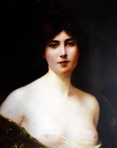 Portrait of a Lady by Henri Rondel