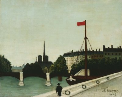 Notre Dame by Henri Rousseau